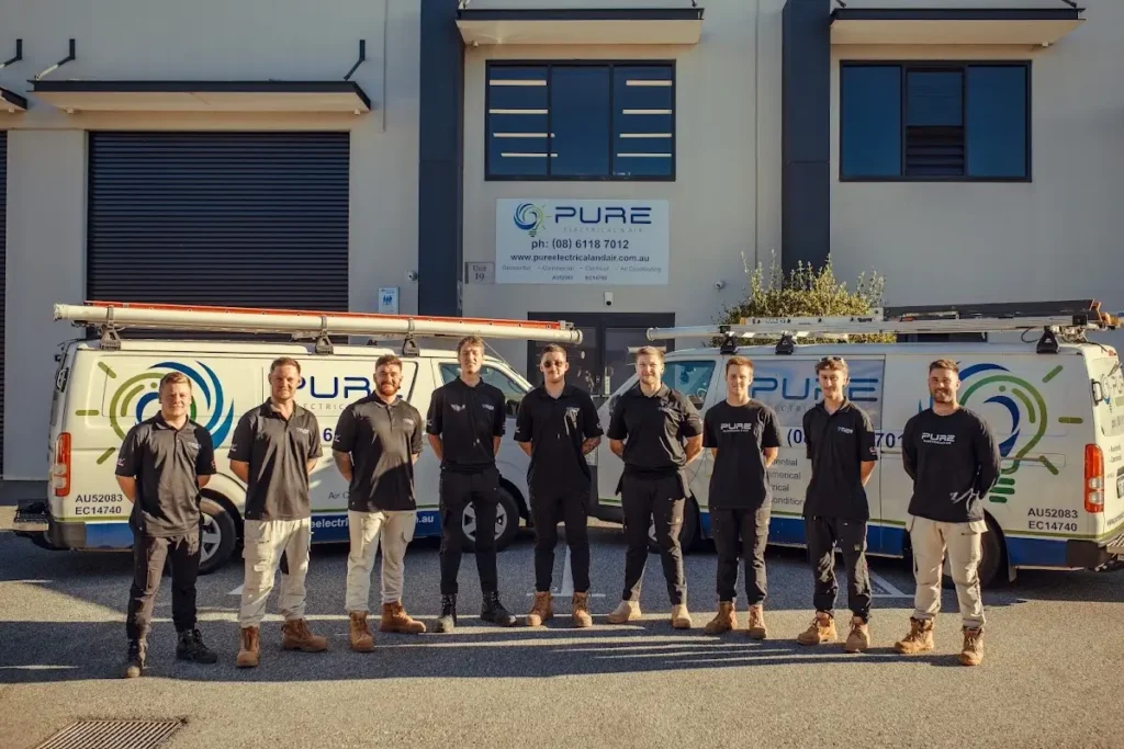Pure Electrical & Air commercial electricians in Perth